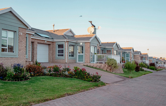 The Groenkloof Woods Retirement Village - The Woods is Groenkloof's largest village in George. It nestles on a serene north-facing slope with magnificent views of the Outeniqua mountains and surrounding farms.